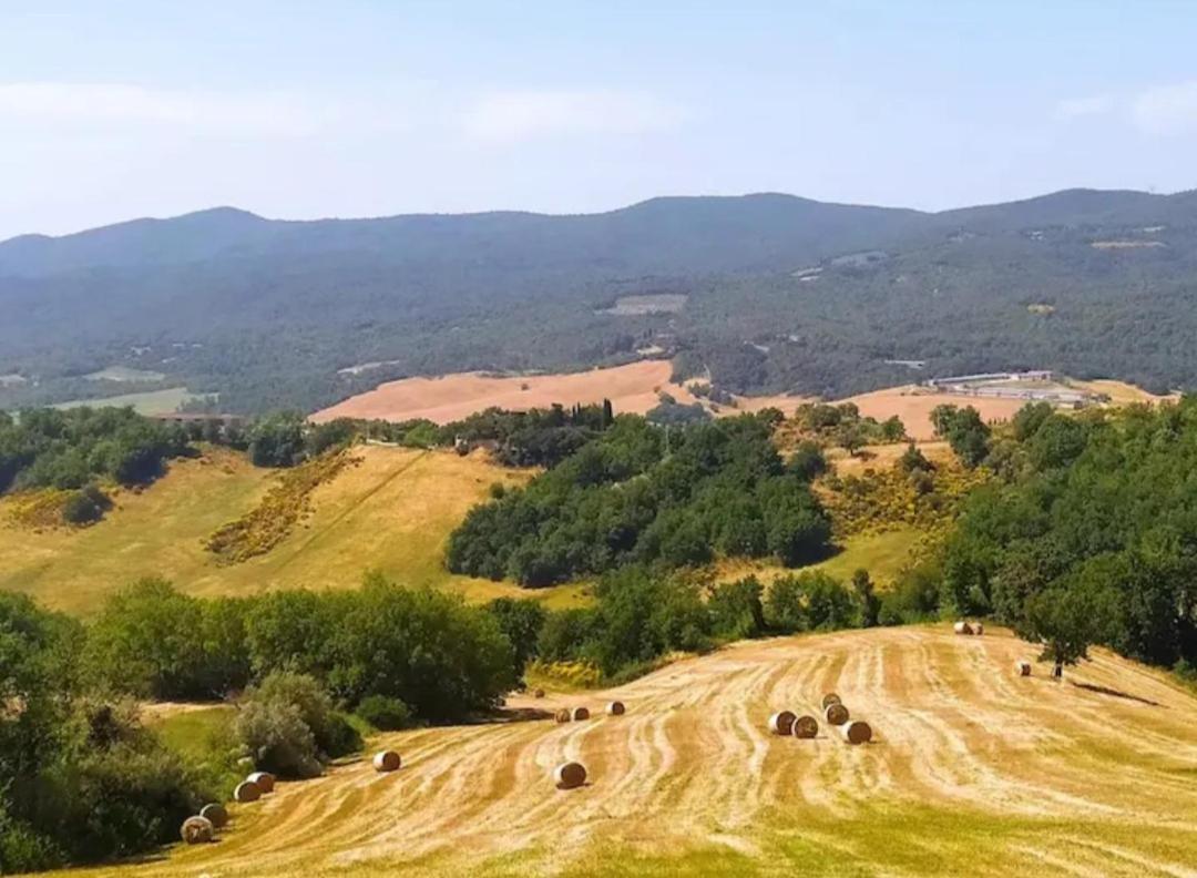Casa Contadina In Borgo Medievale, Tuscany Monteguidi Buitenkant foto